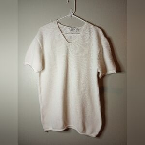 American sweaters white sweater size large